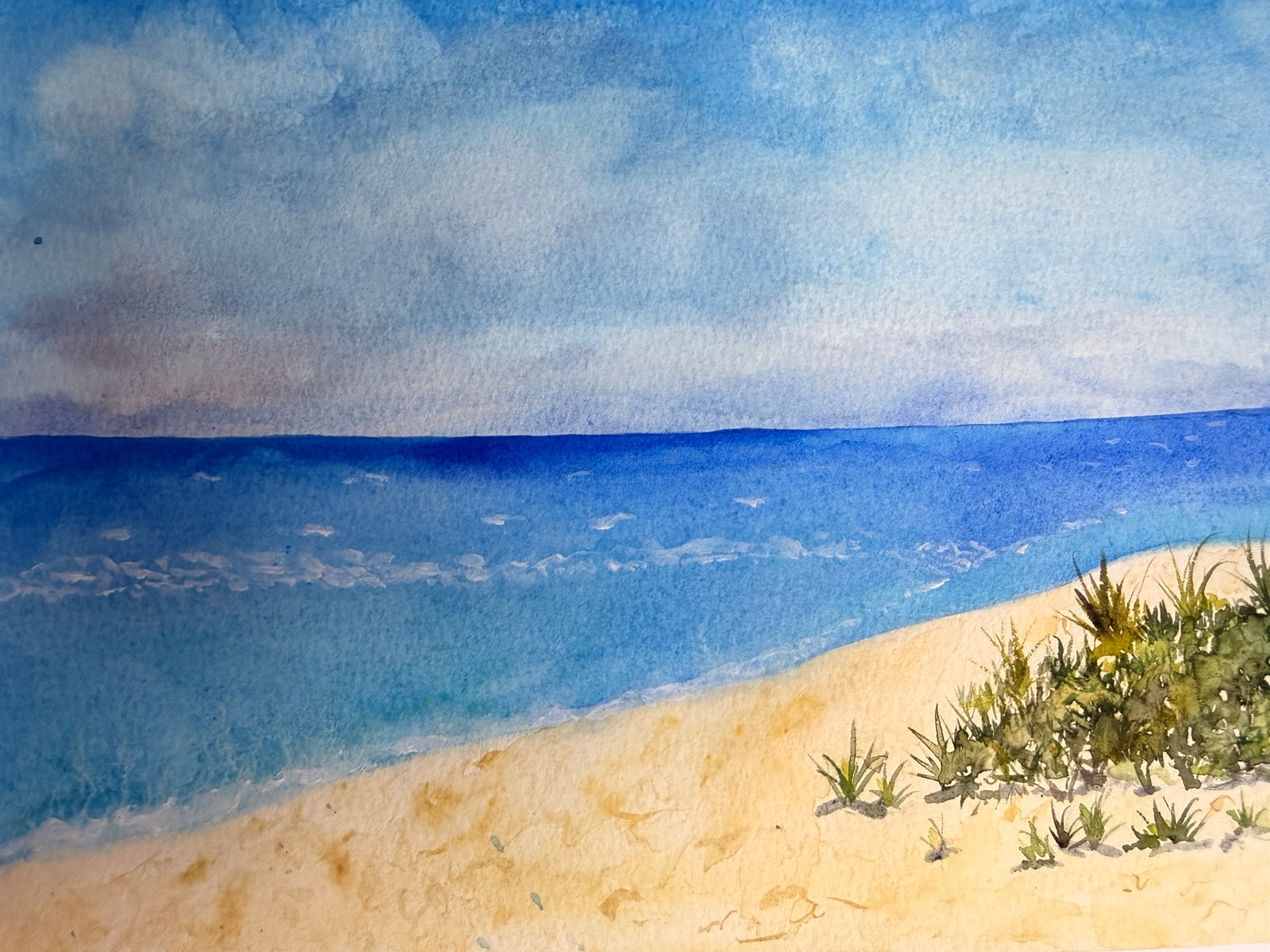 Surfside — original watercolor by Tammy